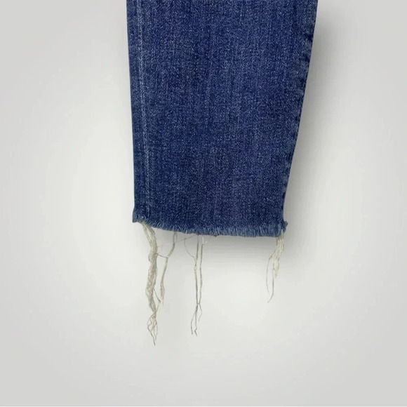MOTHER Girl CrushThe Looker Ankle Fray Jeans Size 25 - Picture 14 of 16